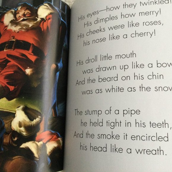 Twas the Night Before Christmas Story Book - COCA COLA 1st Edition Holiday Book - Picture 6 of 7